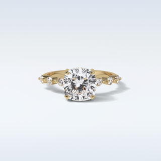 2.15 CT Dainty Engagement Ring Featuring Cushion Moissanite 8