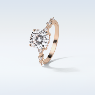 2.15 CT Dainty Engagement Ring Featuring Cushion Moissanite 20