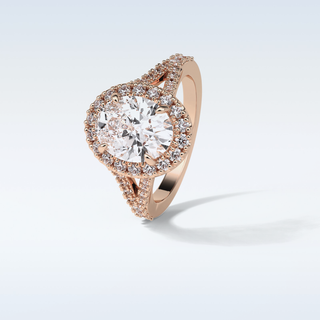 2.72 CT Oval Engagement Ring Featuring Oval Moissanite