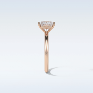 2.35 CT Solitaire Engagement Ring Featuring Cushion Moissanite