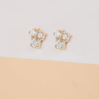 1.0 CT Round Bezel Solitaire Lab Grown Diamond Earrings