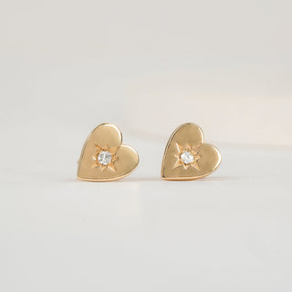1.0 CT Round Bezel Solitaire Lab Grown Diamond Earrings