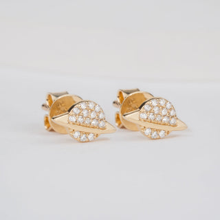1.0 CT Round Bezel Solitaire Lab Grown Diamond Earrings