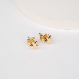 1.0 CT Round Bezel Solitaire Lab Grown Diamond Earrings