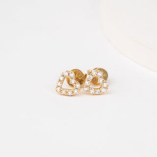 1.0 CT Round Bezel Solitaire Lab Grown Diamond Earrings