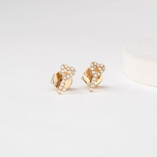 1.0 CT Round Bezel Solitaire Lab Grown Diamond Earrings