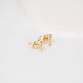 1.0 CT Round Bezel Solitaire Lab Grown Diamond Earrings