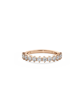 0.37 CT Round Full Eternity Lab Grown Diamond Wedding Band