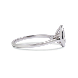 Emerald Pave Engagement Ring – 1 CT Lab Grown Diamond
