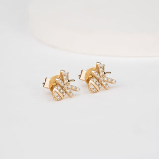 1.0 CT Round Bezel Solitaire Lab Grown Diamond Earrings