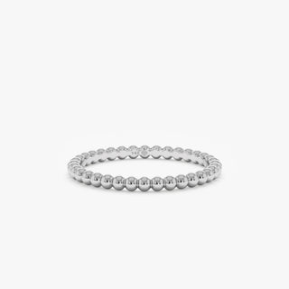 0.37 CT Round Full Eternity Lab Grown Diamond Wedding Band