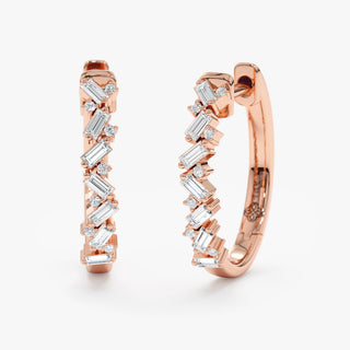 1.0 CT Round Bezel Solitaire Lab Grown Diamond Earrings