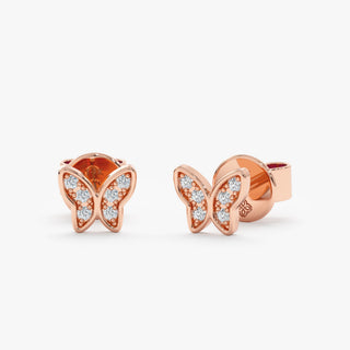 1.0 CT Round Bezel Solitaire Lab Grown Diamond Earrings