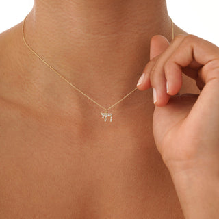 1.0 CT Round Bezel Solitaire Lab Grown Diamond Necklace