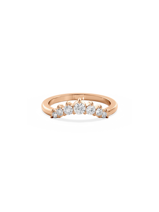 0.37 CT Round Full Eternity Lab Grown Diamond Wedding Band