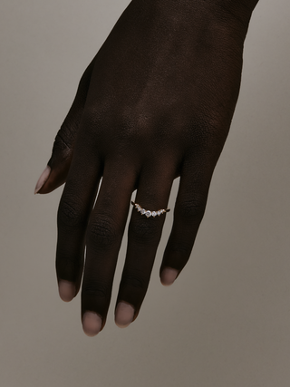 0.37 CT Round Full Eternity Lab Grown Diamond Wedding Band