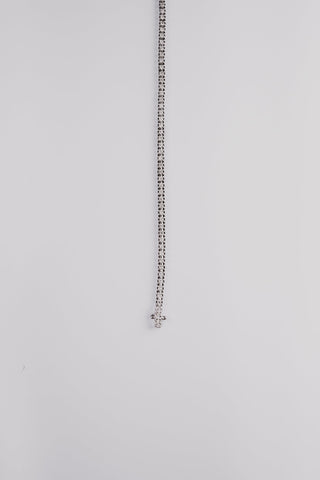 2.30 TCW Round Pave Moissanite Necklace 5