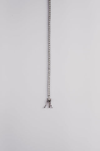 2.30 TCW Round Pave Moissanite Necklace 6