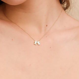 1.0 CT Round Bezel Solitaire Lab Grown Diamond Necklace