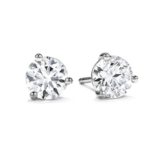 1.20 TCW Round Cut Solitaire Style Moissanite Necklace 1