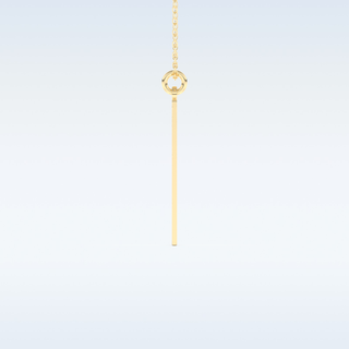 Image Engraved Pendant in Solid Gold or Silver 8