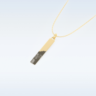 Image Engraved Pendant in Solid Gold or Silver 10