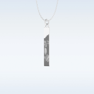 Image Engraved Pendant in Solid Gold or Silver 2