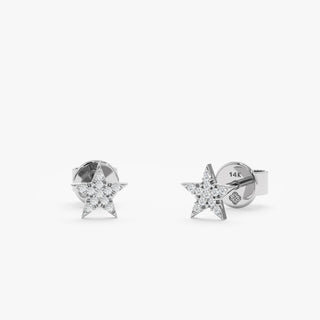 1.0 CT Round Bezel Solitaire Lab Grown Diamond Earrings