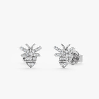 1.0 CT Round Bezel Solitaire Lab Grown Diamond Earrings