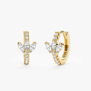 1.0 CT Round Bezel Solitaire Lab Grown Diamond Earrings
