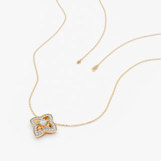 1.0 CT Round Bezel Solitaire Lab Grown Diamond Necklace