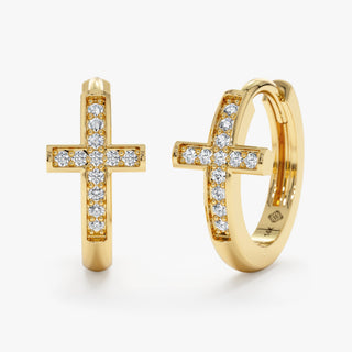 1.0 CT Round Bezel Solitaire Lab Grown Diamond Earrings