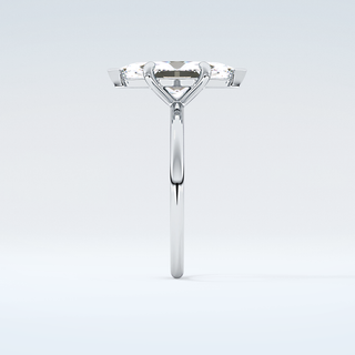 1.5 CT Marquise Cut Solitaire Moissanite Engagement Ring 17