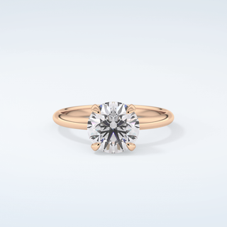 2.0 CT Round Cut Solitaire Moissanite Engagement Ring 7