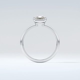 2.0 CT  Radiant Cut Solitaire Moissanite Engagement Ring 14