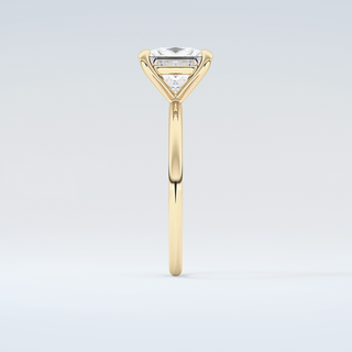 2.0 CT Princess Cut Solitaire Moissanite Engagement Ring 5