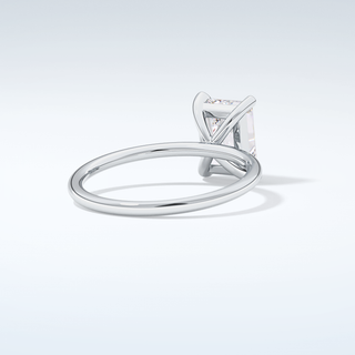 2.0 CT Radiant Cut Solitaire Moissanite Engagement Ring 15