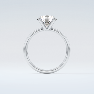 2.0 CT Round Cut Solitaire Moissanite Engagement Ring 14