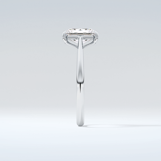 2.0 CT Radiant Cut Solitaire Moissanite Engagement Ring 17