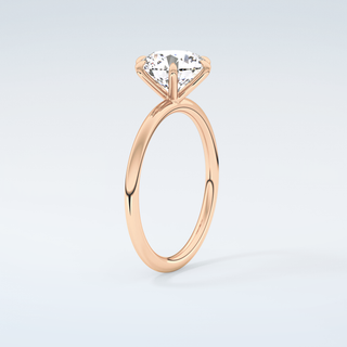 2.0 CT Round Cut Solitaire Moissanite Engagement Ring 12