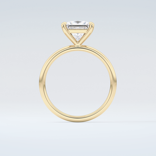 2.0 CT Princess Cut Solitaire Moissanite Engagement Ring 2