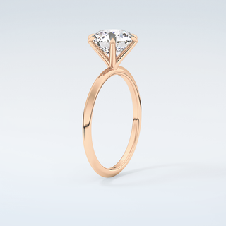 2.0 CT Round Cut Solitaire Moissanite Engagement Ring 12