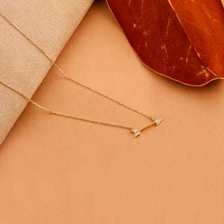 1.0 CT Round Bezel Solitaire Lab Grown Diamond Necklace
