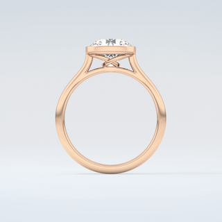 2.0 CT Round Cut Solitaire Moissanite Engagement Ring 8