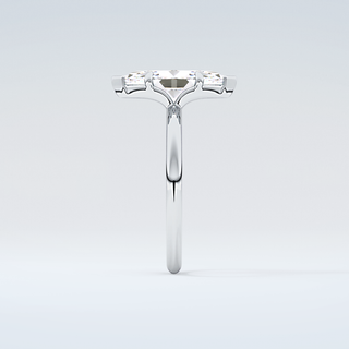 2.0 CT Marquise Cut Solitaire Moissanite Engagement Ring 17