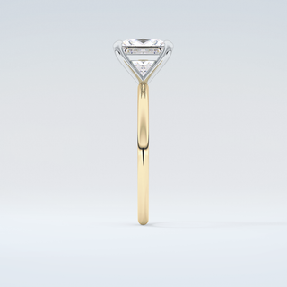 2.0 CT Princess Cut Solitaire Moissanite Engagement Ring 5