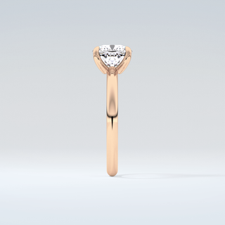 2.0 CT Cushion Cut Solitaire Moissanite Engagement Ring 11