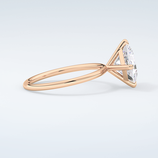 2.0 CT Princess Cut Solitaire Moissanite Engagement Ring 10