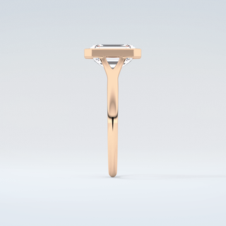 2.0 CT Emerald Cut Solitaire Moissanite Engagement Ring 11