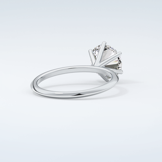 2.0 CT Round Cut Solitaire Moissanite Engagement Ring 15